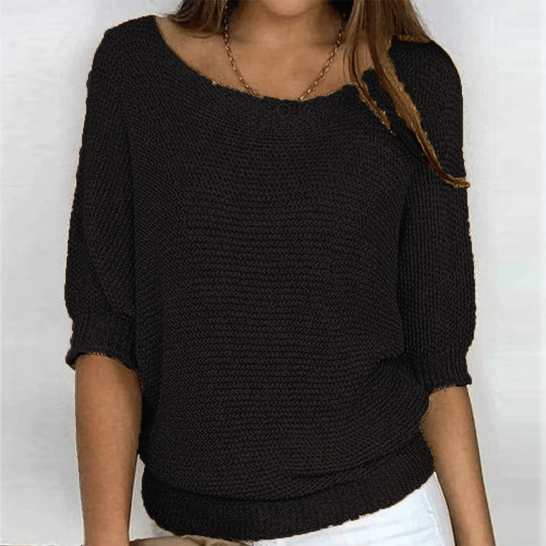 Lorelle - Elegant cable-knit sweater