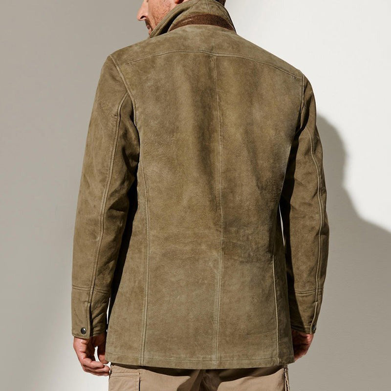 Breno - Vintage Buckskin Jacket