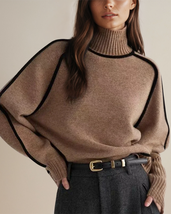 Lilly - Chic turtleneck sweater