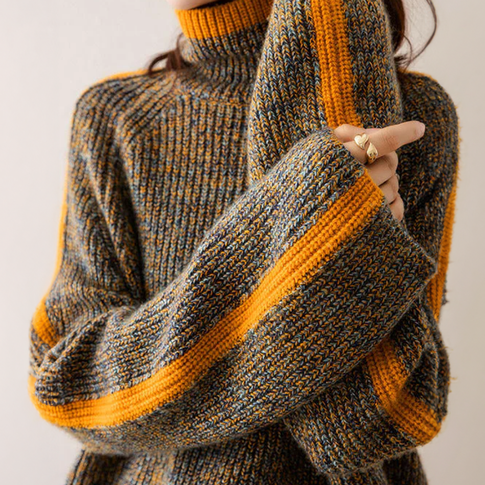 Iris - Turtleneck Cozy sweater