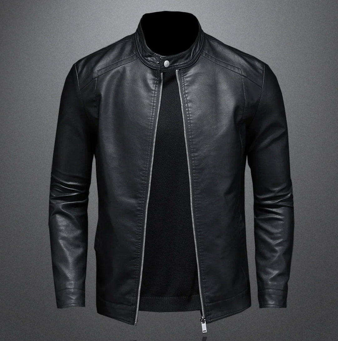 Jasper - Classic leather jacket