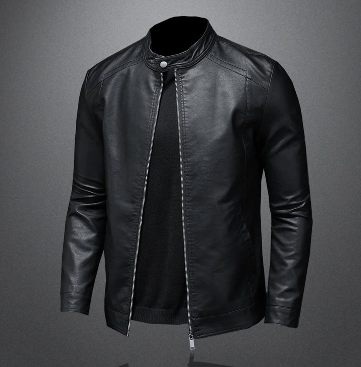 Jasper - Classic leather jacket