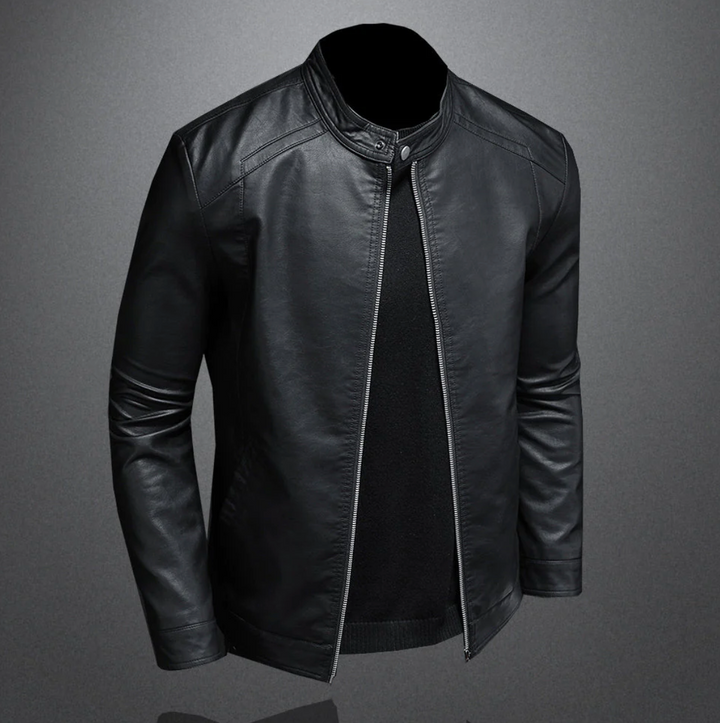 Jasper - Classic leather jacket