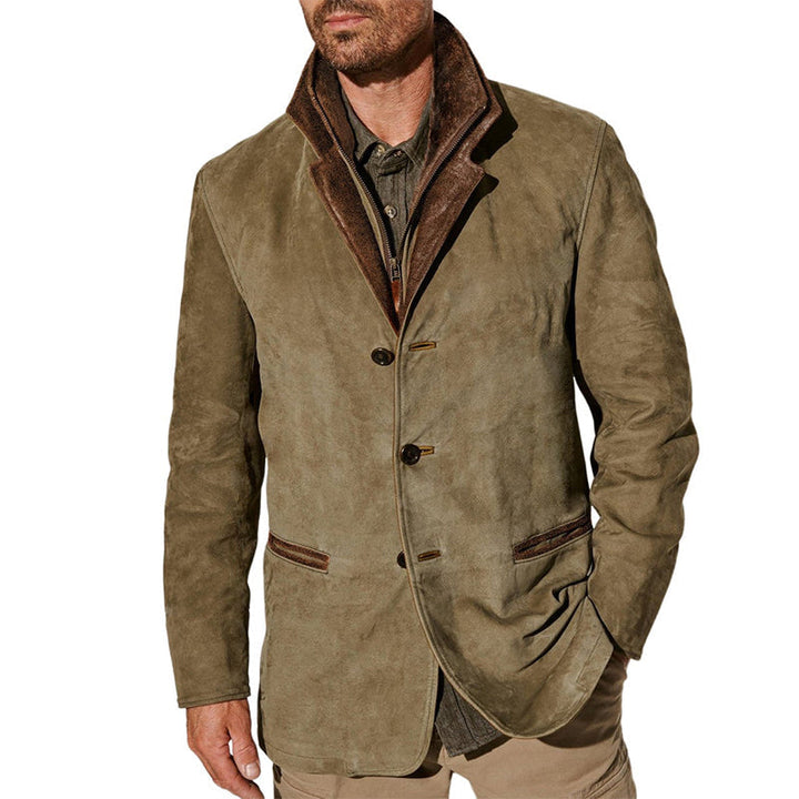 Breno - Vintage Buckskin Jacket