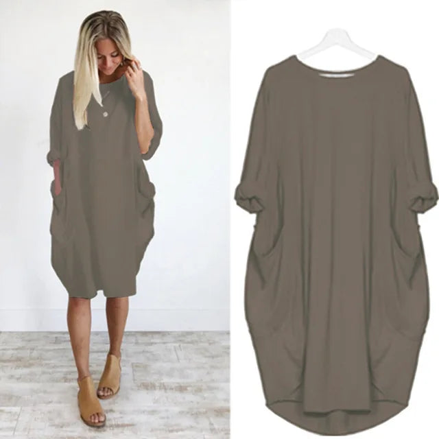 Emma - Comfortable Loose Dress