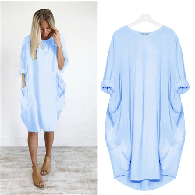 Emma - Comfortable Loose Dress