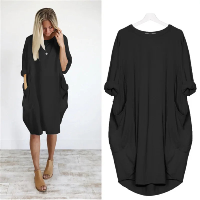 Emma - Comfortable Loose Dress