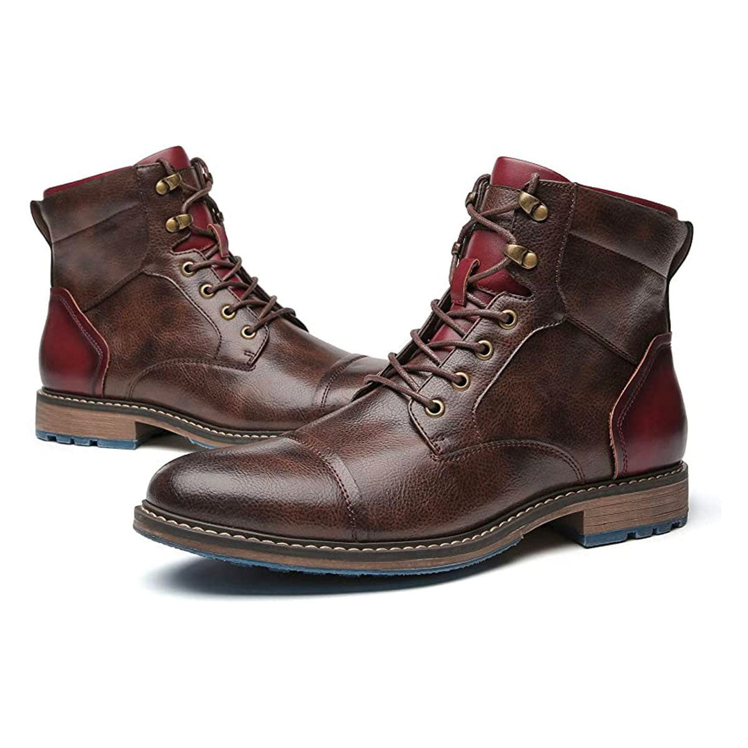 Ethan - Leather Oxford Boots