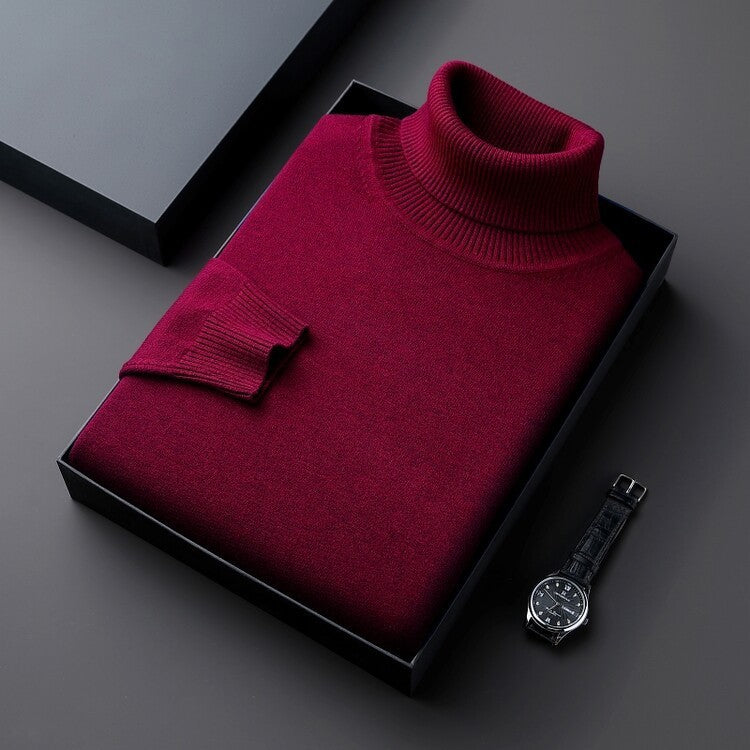 Enzo - Classy Turtleneck Sweater