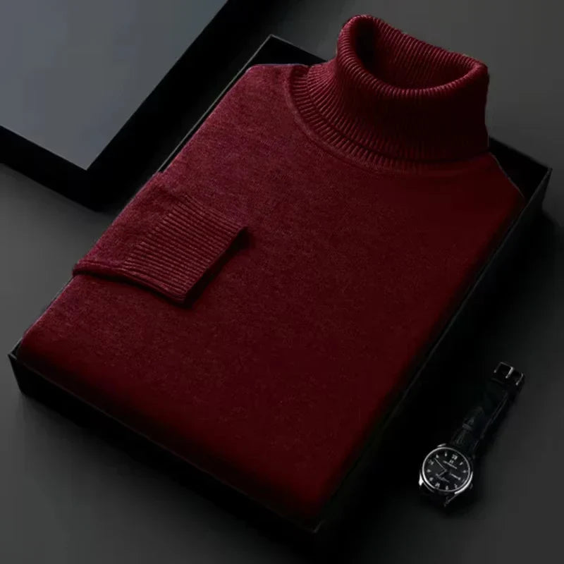 Connor - Cashmere Turtleneck Sweater