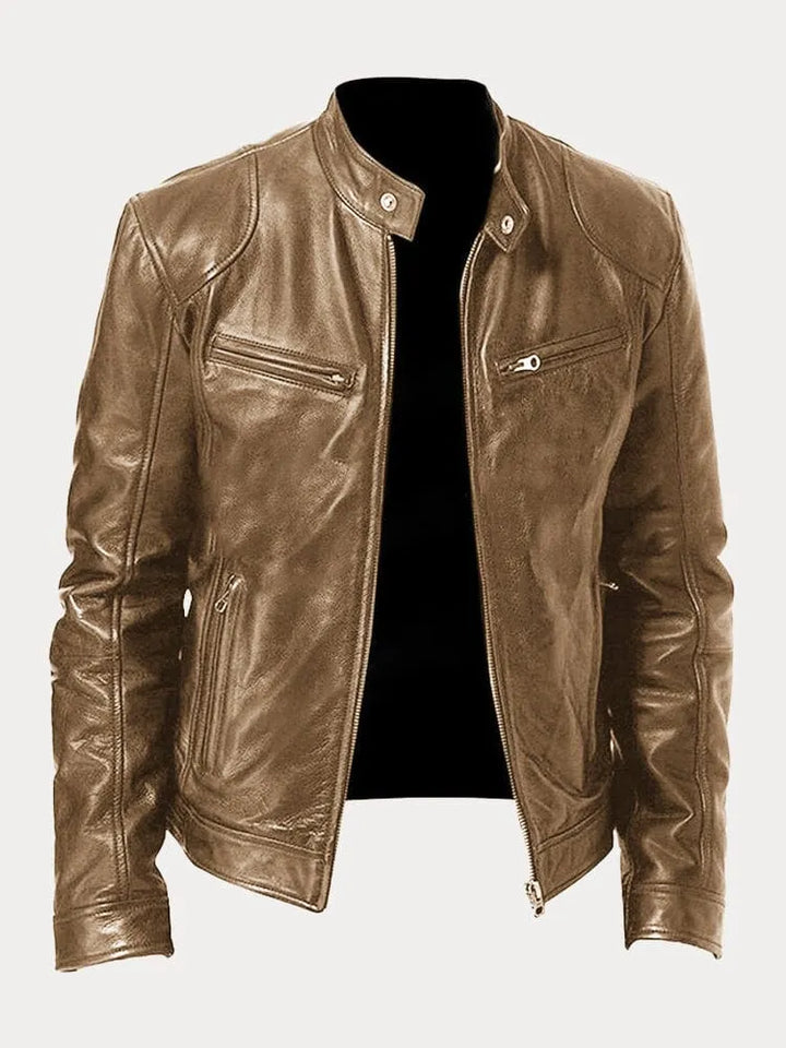 Matteo - Casual Leather Jacket