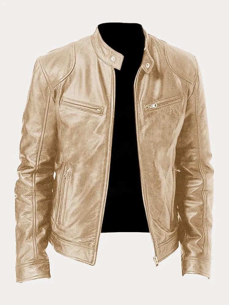 Matteo - Casual Leather Jacket