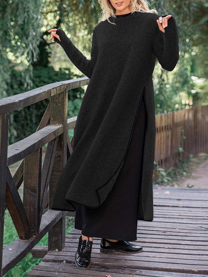 Deana - Cozy Layered Maxi Dress