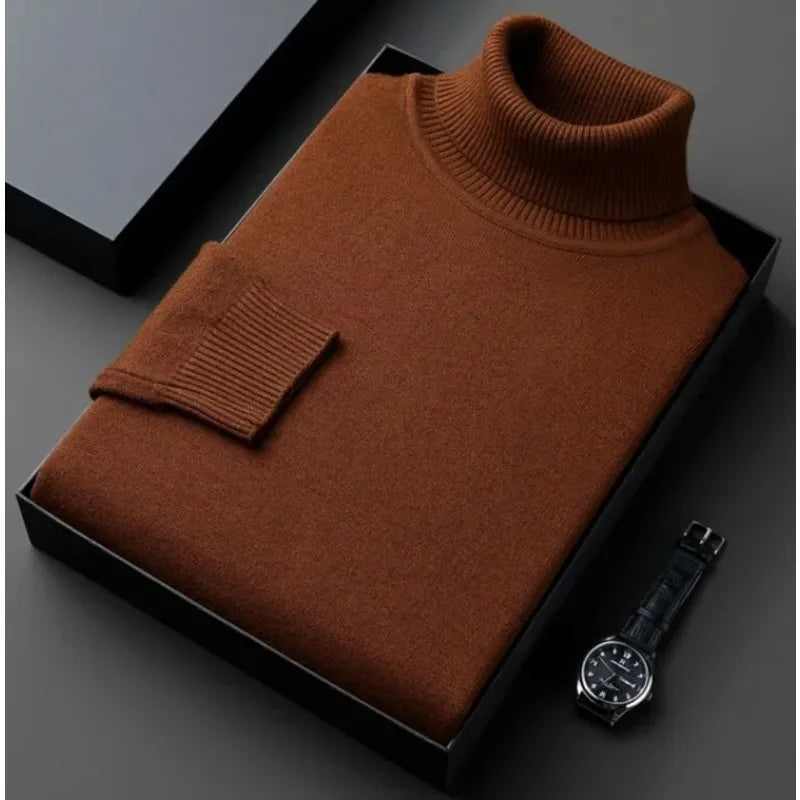 Connor - Cashmere Turtleneck Sweater