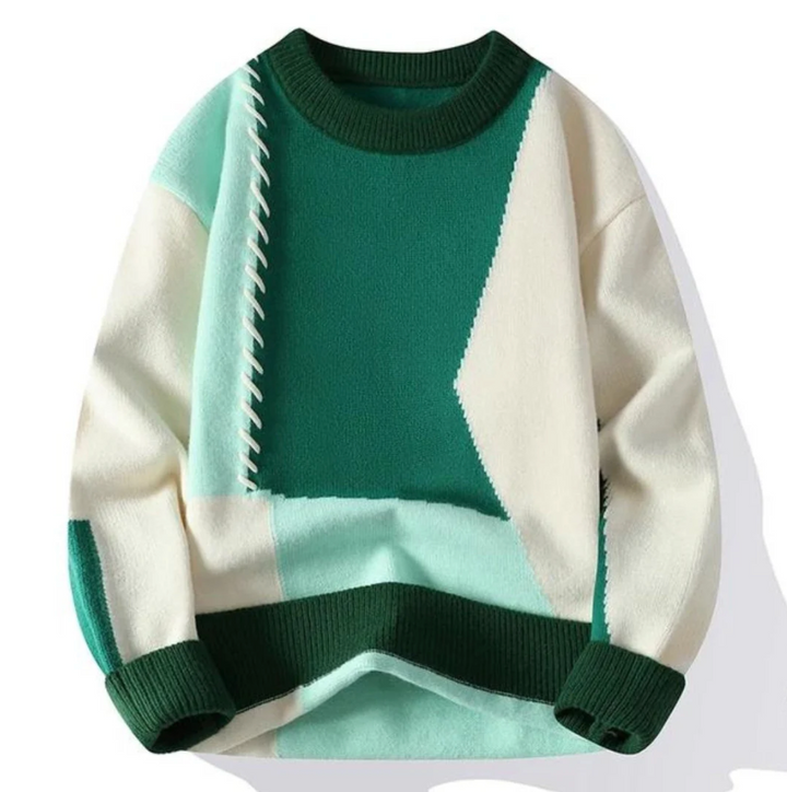 Leone - Patchwork Sweater