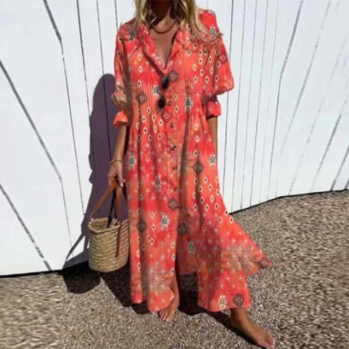 Lizbeth - Flattering Boho Dress