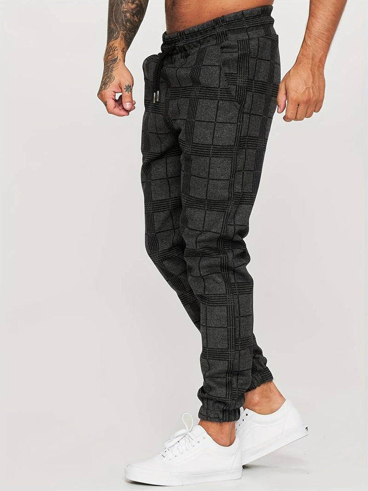 Anthony | Checked Jogger Pants