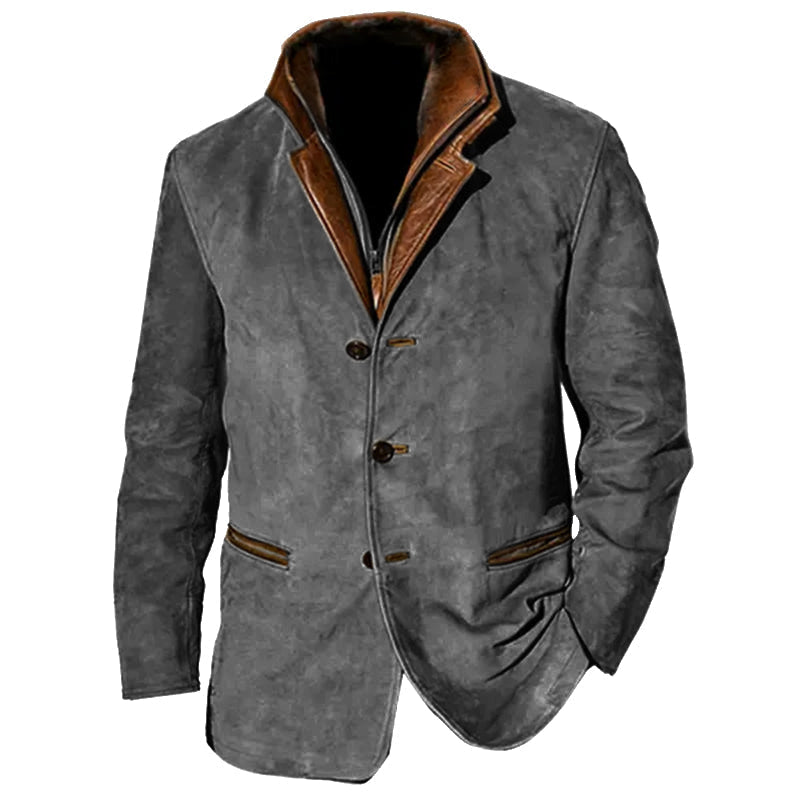 Breno - Vintage Buckskin Jacket