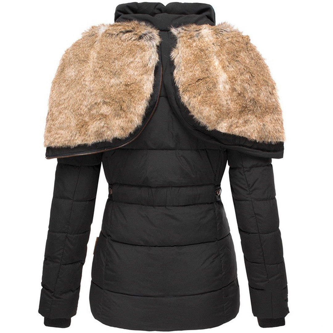 Tessa - Warm Winter Jacket With Fur Lining