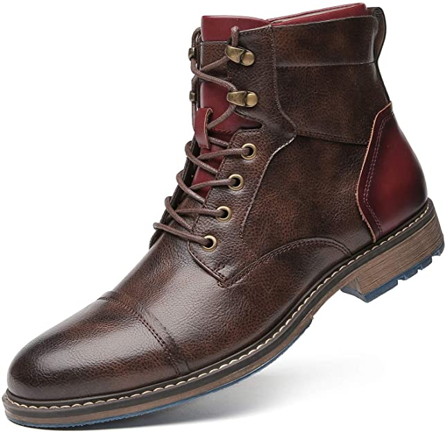 Ethan - Leather Oxford Boots