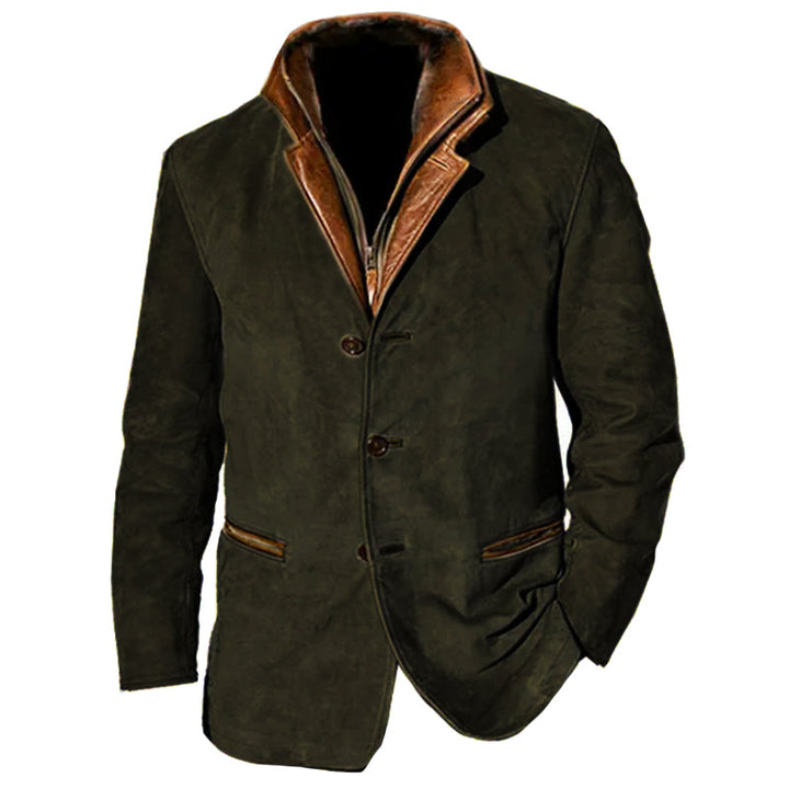 Breno - Vintage Buckskin Jacket